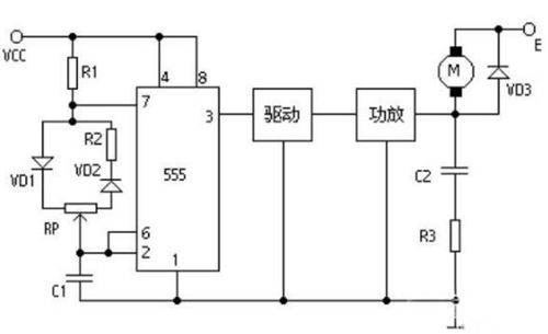 PWM調速器電路圖